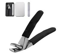 Outfany Clipmaster Pro Nail Clippers, Outfany Nail Clipper, Clipmaster Pro Toenail Clippers, Outfany Toenail Clippers with Wide Opening, for Seniors Thick Toenails (1Set)