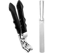 Outfany Clipmaster Pro,Outfany Nail Clipper, Toe Nail Clipper, Toenail Clippers for Thick Nails, Nail Cutters with Nail File,Ergonomic Toe Nail Clippers for Thick Nails for Men & Women.