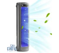 Outfany Cooling Ace, Relaxix Cooling Ace Air Conditioner, Libiyi Cooling Ace, Shirem Cooling Ace, Air Conditioner Cooling Fan, Quiet with 3 Speeds, Small Desktop Tower Fan for Home Office (Grey)