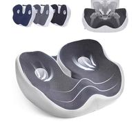 Outfany Ergoseat, Hilipert Ergoseat, Orthopedic Memory Foam Seat Cushion, Libiyi Outfany Ergoseat, Ergonomic Sciatica Tailbone Pain Relief Seat Cushion for Long Sitting at Home Office Chair(Grey)