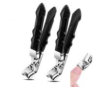 Outfany Nail Clipper, Outfany Toe Nail Clipper, Cumulus Clipmaster Pro Nail Clipper, 2024 New Long Handle Ergonomic Angled Head Senior Toenail Clipper, Dotmalls Toenail Clippers (2 pcs)