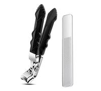 Outfany Toe Nail Clipper, Cumulus Clipmaster Pro Nail Clipper, Outfany Nail Clipper, Multifunctional Nail Clippers with Bevelled Edge
