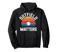 Outfield Matters Baseball Outfielder Athlete Sports - Pullover Hoodie