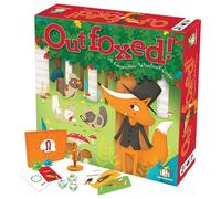 Gamewright | Outfoxed! Game | Board Game | Ages 5+ | 2-4 Players | 20 Minutes Playing Time