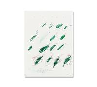OUTFYT Famous Cy Twombly Poster Abstract Wall Art Minimalist Cy Twombly Prints Cy Twombly Canvas Painting For Home Wall Art Decor 40x60cmx1 No Frame