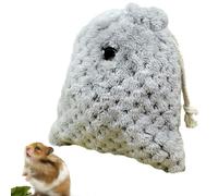 Outgoing Pig Draw Guinea Bag - 16 * 18cm/6.3 * 7.1in Warm Cotton Sugars Gliders Nest | Sugar Glider Pouch, Comfortable Carrier Bag with Drawstring and Breathable Vent for Guinea Pig Squirrels