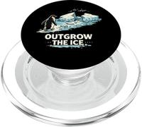 Outgrow The Ice, The Brave Penguin PopSockets PopGrip for MagSafe