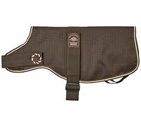 Outhwaite Dachshund Padded Dog Coat, 17-Inch, Brown