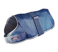 Outhwaite Padded Dog Coat, 16-inch, Navy Blue