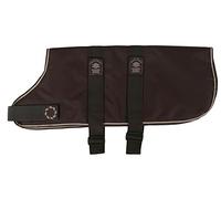 Outhwaite Padded with Adjustable Strap Dog Coat, 30-inch, Brown