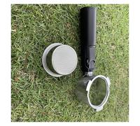 OUTIFUOTPP 51mm Bottomless, Coffee Portafilter with 1 2 4 Cups Basket, Compatible for Homix Hibrew H11 Oster Cecotec1101 Machine(with 2 Cup Basket)