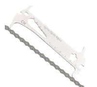 Outil De Mesure D'Usure Pour Accessoires Vélo - Idéal Pour Atelier, Cyclistes, Cadeaux Anniversaires Fêtes Occasions, Entretien Hommes | Vérificateur De Chaîne | Jauge De Mesure D'Usure Chaîne |