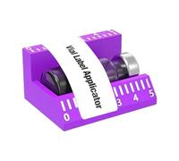 Outil D'étiquetage Pour Bouteilles - Applicateur Réutilisable Précis 3 ml / 10 ml - Outil De Pose D'étiquettes Pour Bocaux Flacons Huiles Cosmétiques Maquillage Cuisine Art Maison Voyage