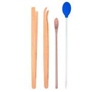 Outil Nourrissage Terrarium - Pinces À Pour Reptiles | Lot De 4 Pinces Longues En Acier Inoxydable Avec Embout En Caoutchouc, Outil D'Alimentation Pour Serpents, Lézards, Dragons Barbus, Tortu