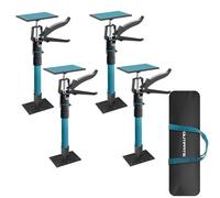 OUTIMATE Adjustable Support Pole, Cabinet Jacks for Installing Cabinets, Telescoping Support Poles Range from 13.8'' to 24'' Third Hand Tool for Installation, 66-132 LB Capacity, 4 Packs