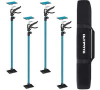 OUTIMATE Adjustable Support Pole, Cabinet Jacks for Installing Cabinets, Telescoping Support Poles Range from 45.2'' to 114.2'' Third Hand Tool for Installation, 132 LB Capacity, 4 Packs