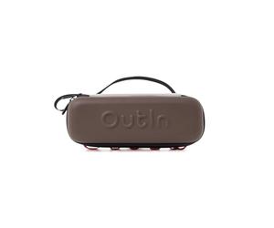 OutIn EVA Protective Case, Portable Hard Shell Travel Bag, Maple Brown | Waterproof & Dirt-Resistant, Multi-Function Hand Carry or Hanging, Outdoor Organizer Case, Compatible with Nano, Mino & Fino
