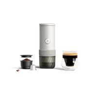 OutIn Mino Portable Electric Espresso Machine, Mini Camping Coffee Maker for Travel, Pocket Sized Coffee Machine Self-Heating with USB-C, Ground Coffee & NS Capsule Adapter For Adventure