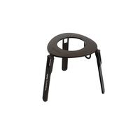 OutIn Ultra-Portable Foldable Coffee Stand with Carabiner, Stable Portable Espresso Machine Holder, Aluminum Unibody Design, Clip-On Carabiner for Easy Carrying, Fit Mino, Nano
