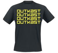 Logo Repeat T Shirt Outkast Black M