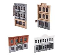 Outland Models Classic Shop Background Set (Wider and Taller) 1:87 HO Scale