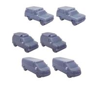 Outland Models Miniatures Emergency Medic Ambulance Mixed Set 1:160 N Gauge