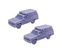Outland Models Miniatures Emergency Medic Ambulance Type III 2 pcs 1:87 HO Gauge