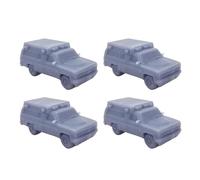 Outland Models Miniatures Emergency Medic Ambulance Type III 4 pcs 1:160 N Gauge