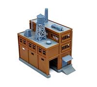 Outland Models Railroad Layout Large Factory with Inside Loading Dock 1:160 N Scale
