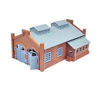 Outland Models Railroad Layout Locomotive Shed/Engine House (2-Stall) 1:220 Z Gauge