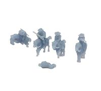 Outland Models Railroad Layout Old West Cowboy on Horse Figure Set 1:160 N Gauge