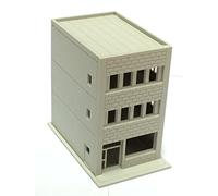 Outland Models Railway Modern 3-Story Building/Shop A Unpainted N Gauge 1:160