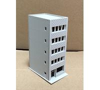Outland Models Railway Modern Building 5-Story Apartment Unpainted N Gauge 1:160