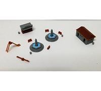 Outland Models Railway Park & Plaza Accessories Fountain Toilet... N Gauge 1:160