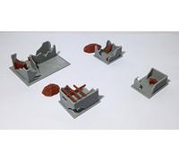 Outland Models Train Railway Layout Abandoned Town House Ruin Set N Scale 1:160