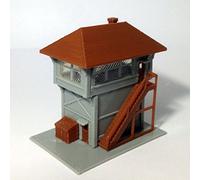 Outland Models Train Railway Layout Signal Tower/Box for Station N Gauge 1:160