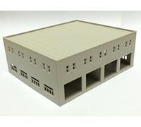 Outland Models Train Railway Modern Garage/Logistics Centre Unpainted N Gauge