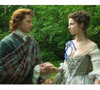 Outlander - Caitriona Balfe & Sam Heughan Autograph Signed A4 Photo
