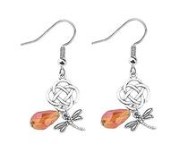 Outlander Inspired Jewelry Celtic Knot Cross Pendant Earring Fraser Earrings Sassenach Scottish Outlander Gift (Outlander- earrings EU)