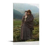 Outlander Jamie And Claire Landscape Poster Decorative Painting Canvas Wall Art Living Room Poster Bedroom Painting Wall Art Picture Print Modern Family Room Decor 12 x 18 Inches (30 x 45 cm)