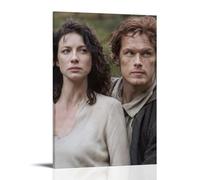 Outlander Jamie And Claire Poster Decorative Painting Canvas Wall Art Living Room Poster Bedroom Painting Wall Art Picture Print Modern Family Room Decor 20 x 30 Inches (50 x 75 cm)