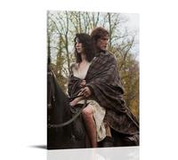 Outlander Jamie And Claire Scenes Poster Decorative Painting Canvas Wall Art Living Room Poster Bedroom Painting Wall Art Picture Print Modern Family Room Decor 16 x 24 Inches (40 x 60 cm)