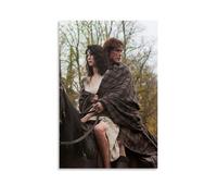 Outlander Jamie And Claire Scenes Poster Decorative Painting Canvas Wall Art Living Room Poster Bedroom Painting Wall Art Picture Print Modern Family Room Decor 08 x 12 Inches (20 x 30 cm)