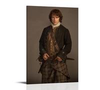 Outlander Jamie Art Poster Decorative Painting Canvas Wall Art Living Room Poster Bedroom Painting Wall Art Picture Print Modern Family Room Decor 08 x 12 Inches (20 x 30 cm)