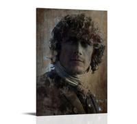 Outlander Jamie Face Art Poster Decorative Painting Canvas Wall Art Living Room Poster Bedroom Painting Wall Art Picture Print Modern Family Room Decor 24 x 36 inches (60 x 90 cm)