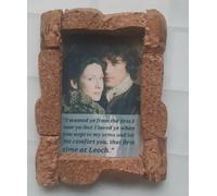 Outlander Jamie Fraser and Claire motivational Inspirational quotes tv series gift ideas for fans fridge magnet Souvenir Fridge Magnet different size (6x8Cm)