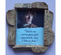 Outlander Jamie Fraser and Claire motivational Inspirational quotes tv series gift ideas for fans fridge magnet Souvenir Fridge Magnet different size (6x7cm)