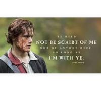 Outlander Jamie Fraser motivational Inspirational quotes tv series Magnet handmade gift idea 6x7 Cm APPROX (09)