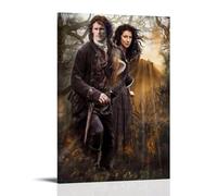 Outlander Love Painting Poster Decorative Painting Canvas Wall Art Living Room Poster Bedroom Painting Wall Art Picture Print Modern Family Room Decor 16 x 24 Inches (40 x 60 cm)