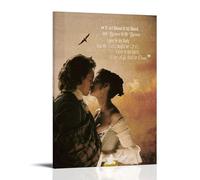 Outlander Quotes Poster Decorative Painting Canvas Wall Art Living Room Poster Bedroom Painting Wall Art Picture Print Modern Family Room Decor 16 x 24 Inches (40 x 60 cm)